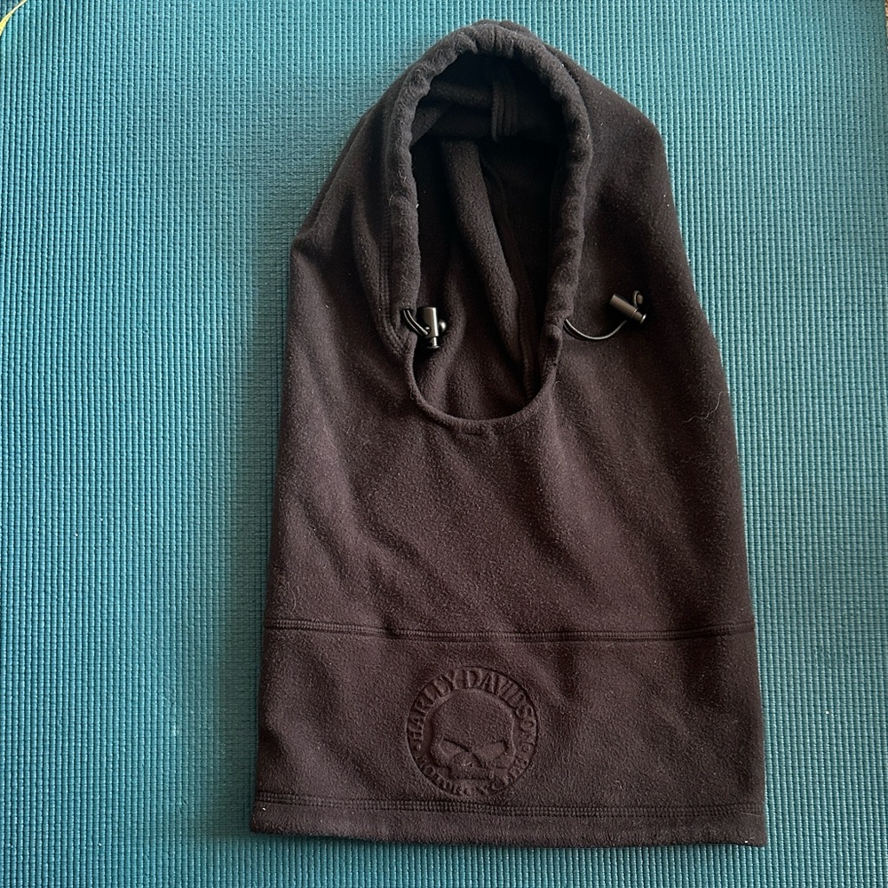 Harley-Davidson Skull Black Fleece Balaclava Winter Warm Hat Neck Gaiter